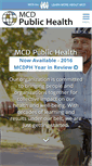 Mobile Screenshot of mcdph.org